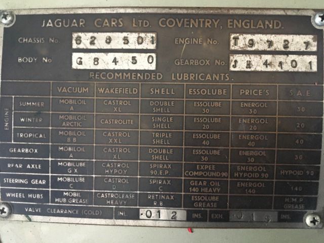 1951 Green Jaguar Other Sedan