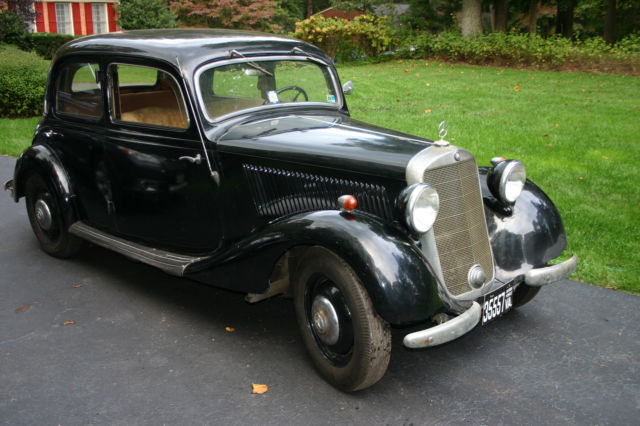 1951 Black Mercedes-Benz Other Sedan