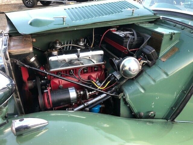 1951 Green MG T-Series CONVERTIBLE