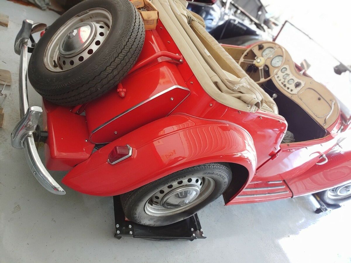 1951 Red MG TD