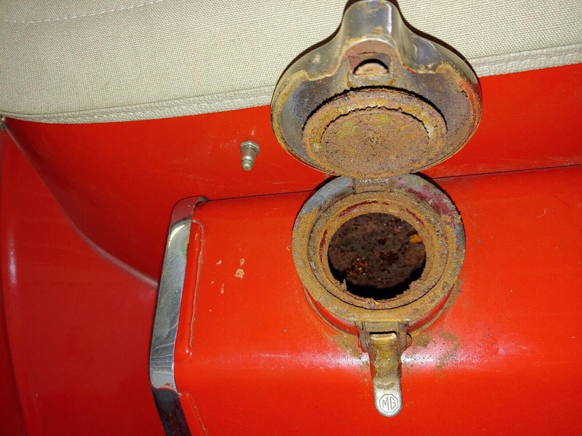 1951 Red MG TD