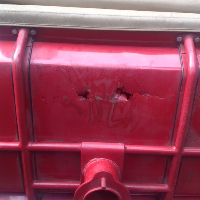 1951 red MG T-Series Convertible