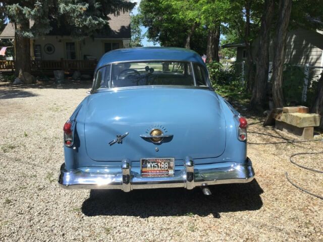 1951 Blue Oldsmobile Eighty-Eight Coupe