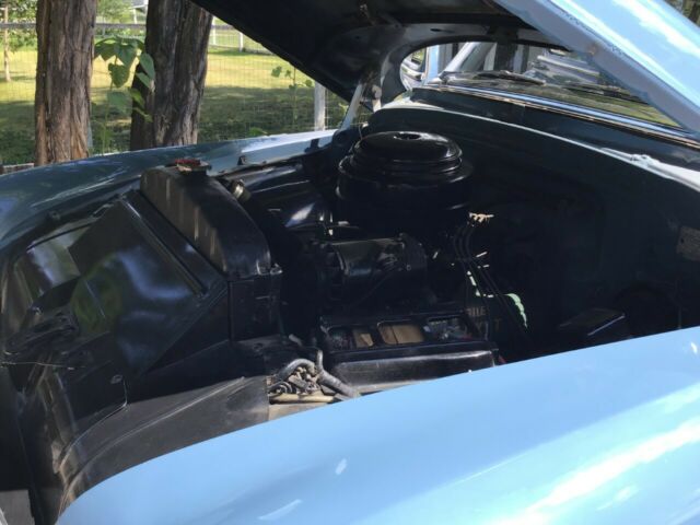 1951 Blue Oldsmobile Eighty-Eight Coupe