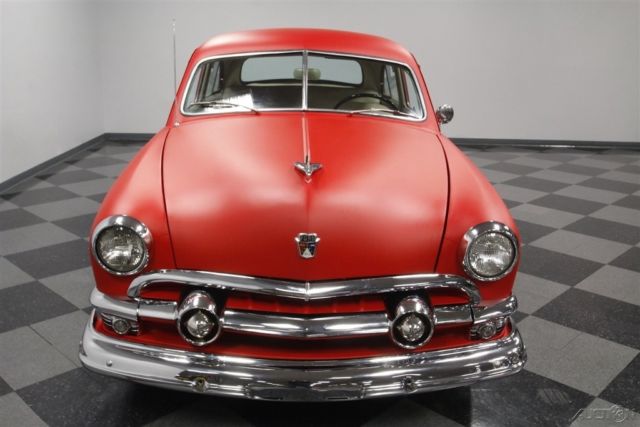 1951 Red Ford Custom