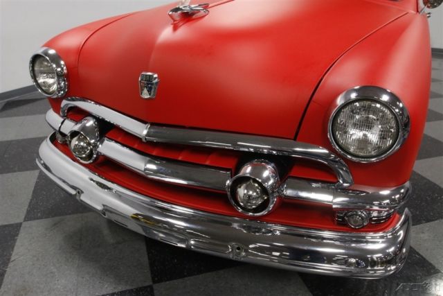 1951 Red Ford Custom