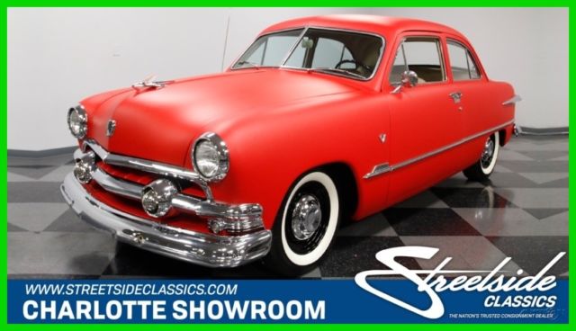 1951 Red Ford Custom