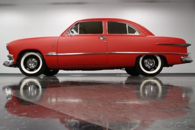 1951 Red Ford Custom
