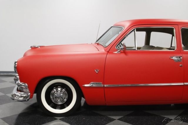 1951 Red Ford Custom