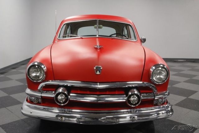 1951 Red Ford Custom