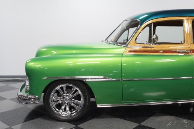 1951 Green Chevrolet Custom Deluxe
