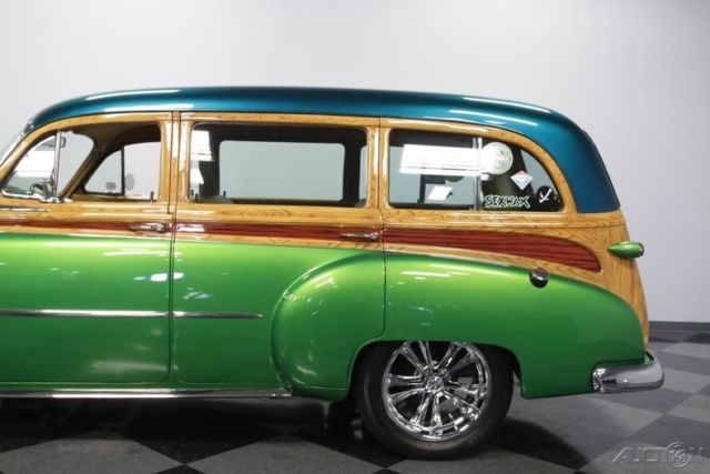 1951 Green Chevrolet Custom Deluxe