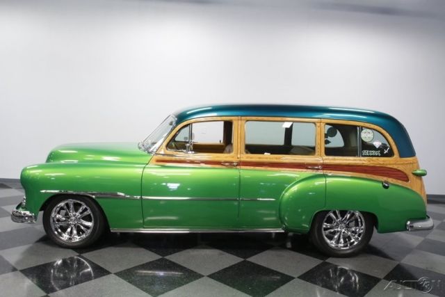 1951 Green Chevrolet Custom Deluxe