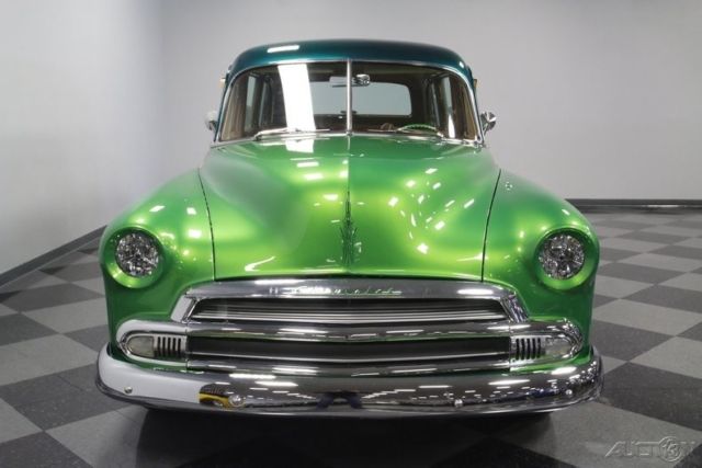 1951 Green Chevrolet Custom Deluxe