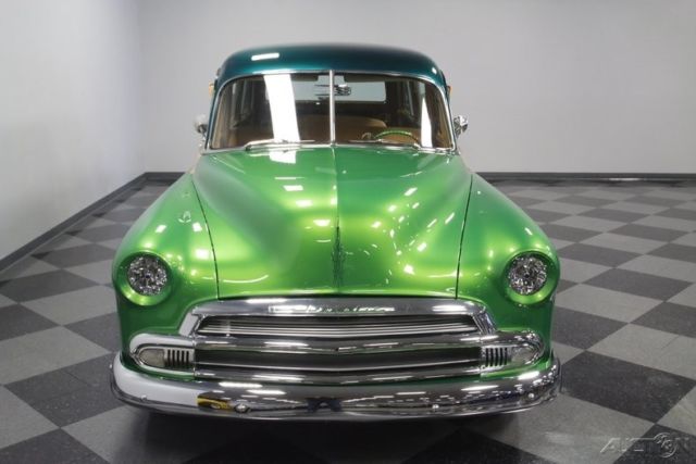 1951 Green Chevrolet Custom Deluxe