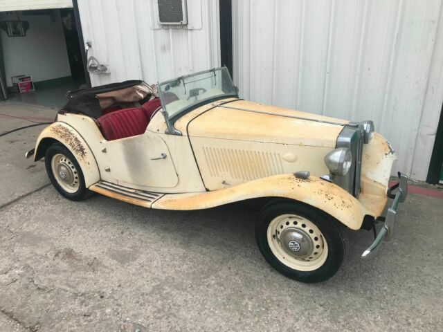 1951 White MG T-Series Convertible