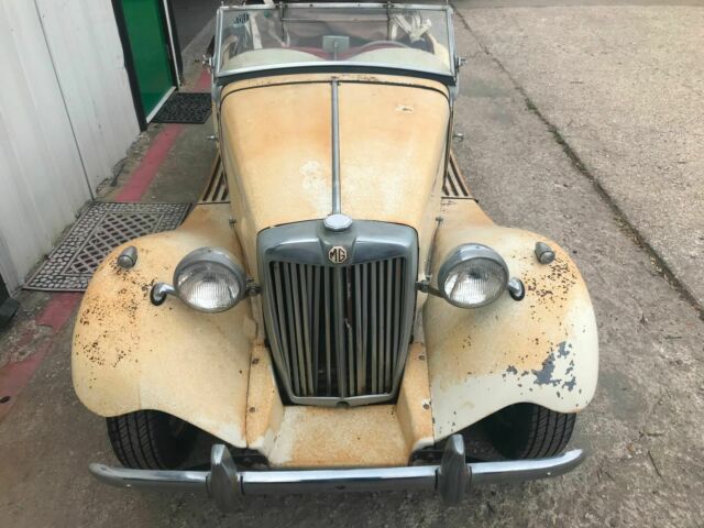 1951 White MG T-Series Convertible