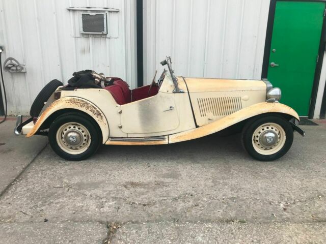 1951 White MG T-Series Convertible
