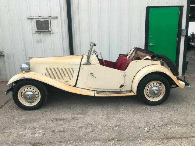 1951 White MG T-Series Convertible