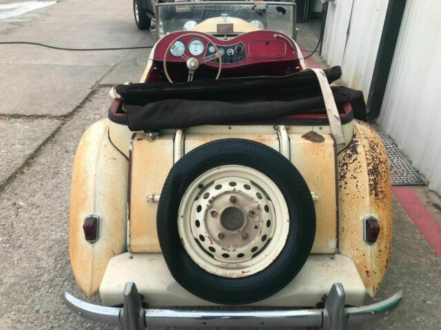 1951 White MG T-Series Convertible