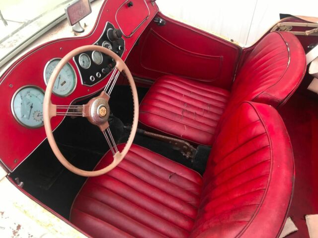 1951 White MG T-Series Convertible