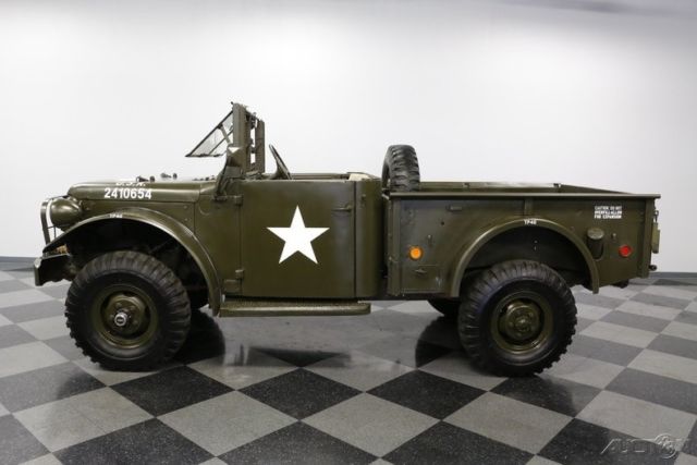 1952 Green Dodge M37 Power Wagon