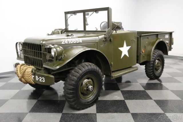 1952 Green Dodge M37 Power Wagon