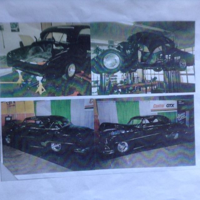 1952 Black Chevrolet Bel Air/150/210 2 door hardtop