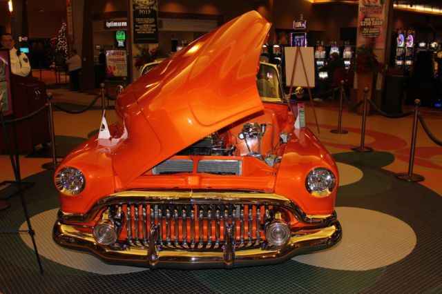 1952 Orange Buick Convertible Street Rod Convertible