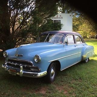 1952 Blue Chevrolet Bel Air/150/210 Sedan