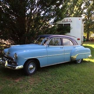 1952 Blue Chevrolet Bel Air/150/210 Sedan