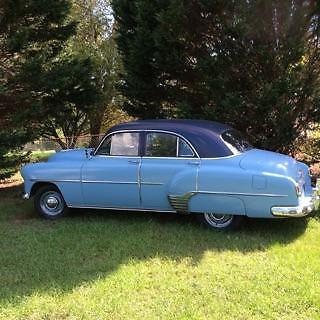 1952 Blue Chevrolet Bel Air/150/210 Sedan