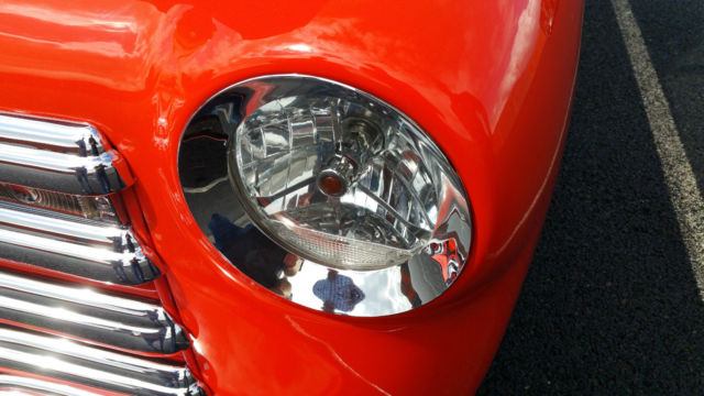 1952 Orange Chevrolet Other Pickups Standard Cab Pickup