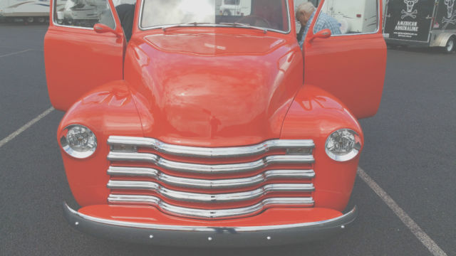 1952 Orange Chevrolet Other Pickups Standard Cab Pickup
