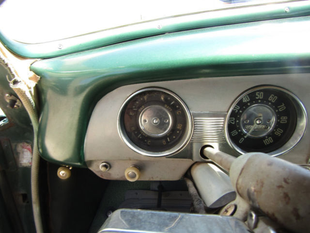 1952 Green Ford 210 Sedan