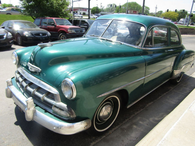 1952 Green Ford 210 Sedan