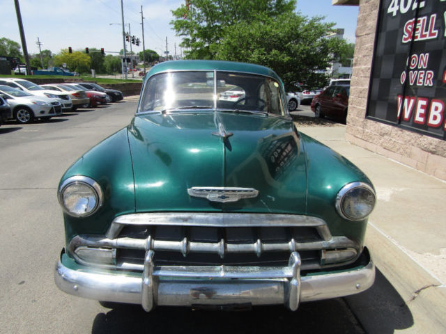 1952 Green Ford 210 Sedan