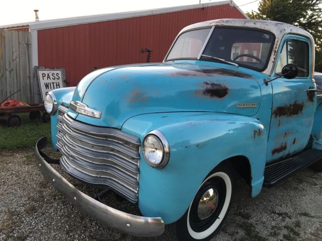 1952 Blue Chevrolet Other Pickups