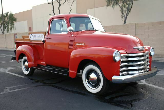 1952 Red Chevrolet Other Pickups Pickup Truck