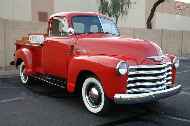 1952 Red Chevrolet Other Pickups Pickup Truck
