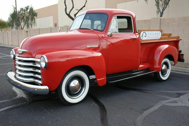1952 Red Chevrolet Other Pickups Pickup Truck