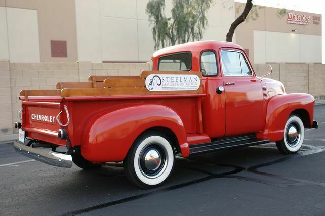 1952 Red Chevrolet Other Pickups Pickup Truck