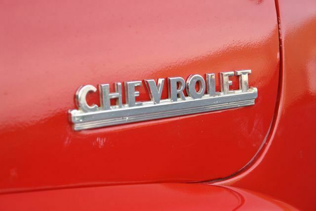 1952 Red Chevrolet Other Pickups Pickup Truck