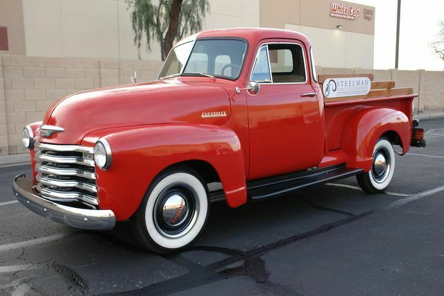 1952 Red Chevrolet Other Pickups Pickup Truck