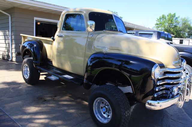 1952 Tan/Black Chevrolet Other Pickups Standard Cab Pickup