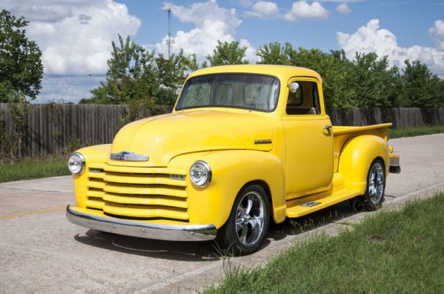 1952 Yellow Chevrolet Other Pickups Pickup Truck