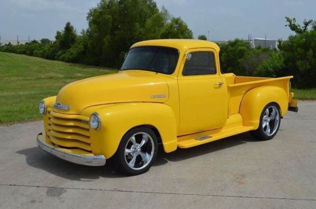 1952 Yellow Chevrolet Other Pickups Pickup Truck