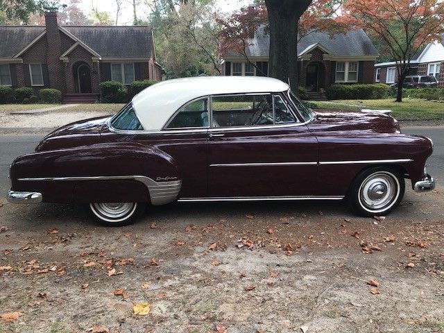 1952 Burgundy Chevrolet Bel Air/150/210 Sedan