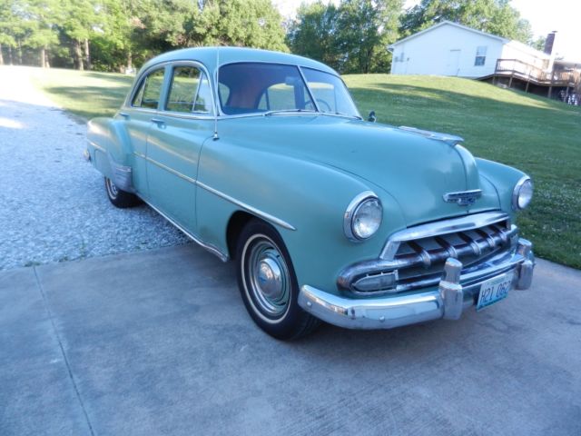 1952 Green Chevrolet Bel Air/150/210 Sedan