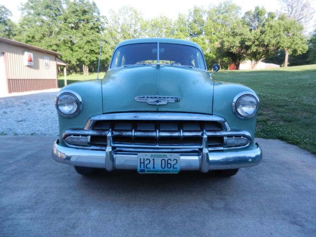 1952 Green Chevrolet Bel Air/150/210 Sedan